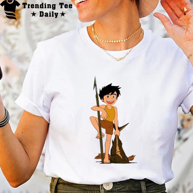 Fan Art Design'triblend Jimsy Conan'the Future Boy T-Shirt