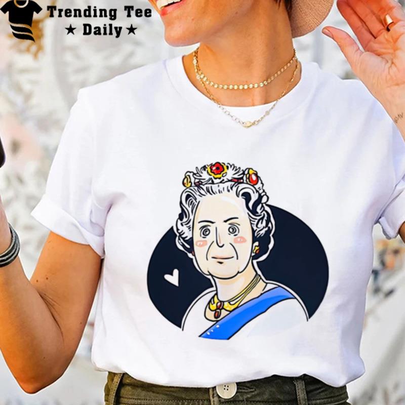 Fan God Save The BrIt'sh Rest In Peace Rip Queen Elizabeth Ii T-Shirt