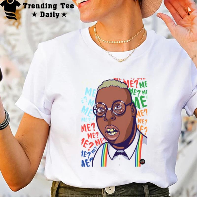 Fanart Portrait Beetlejuice Urkel T-Shirt