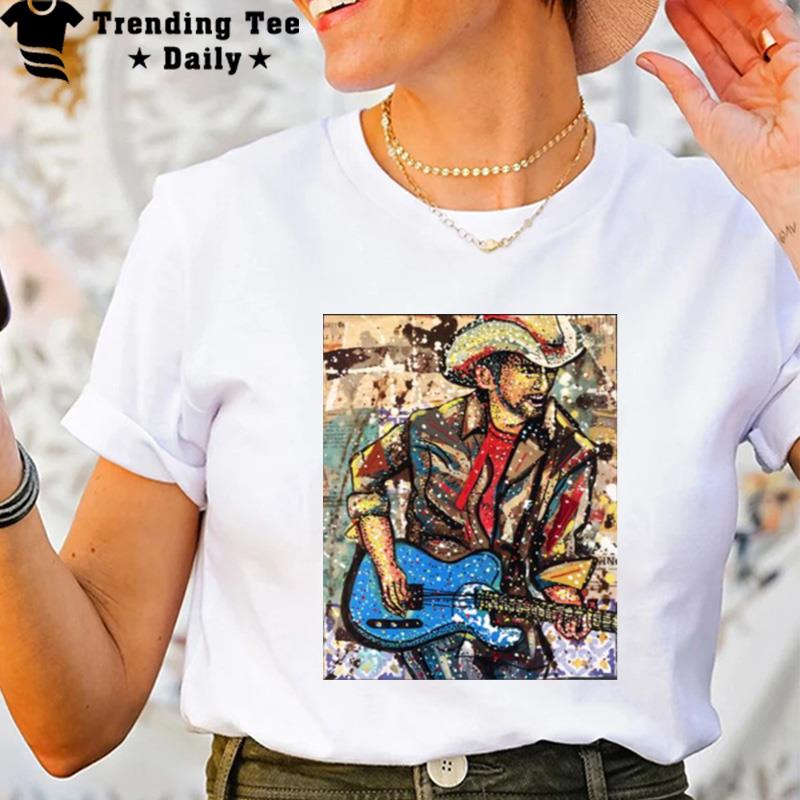 Fanart Retro Th Legend Brad Paisley T-Shirt