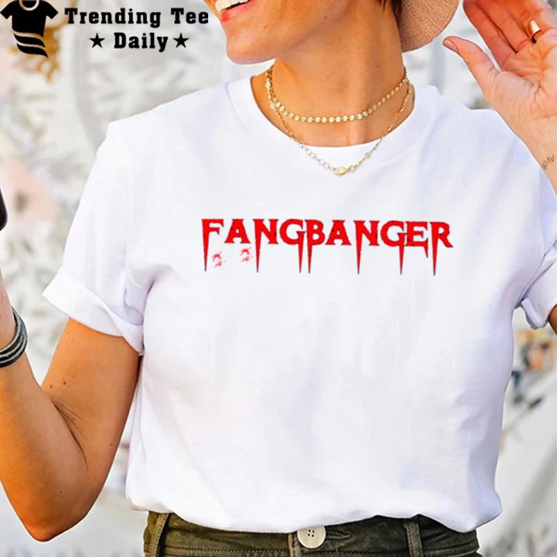 Fangbanger True Blood Red Vampire Logo T-Shirt