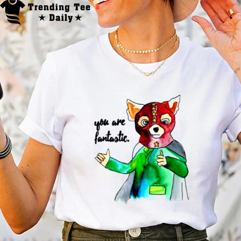 Fantastic Mr. Fox Cartoon Design T-Shirt