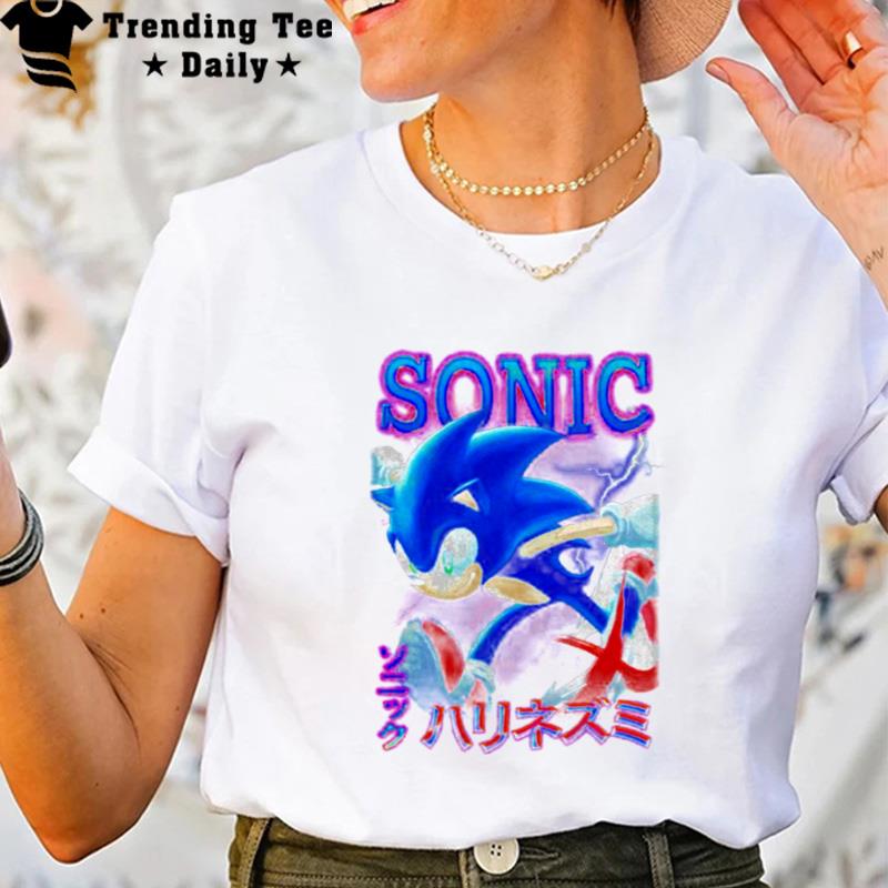 Fast Hedgehog Sonic Smash Bros Character Vintage T-Shirt