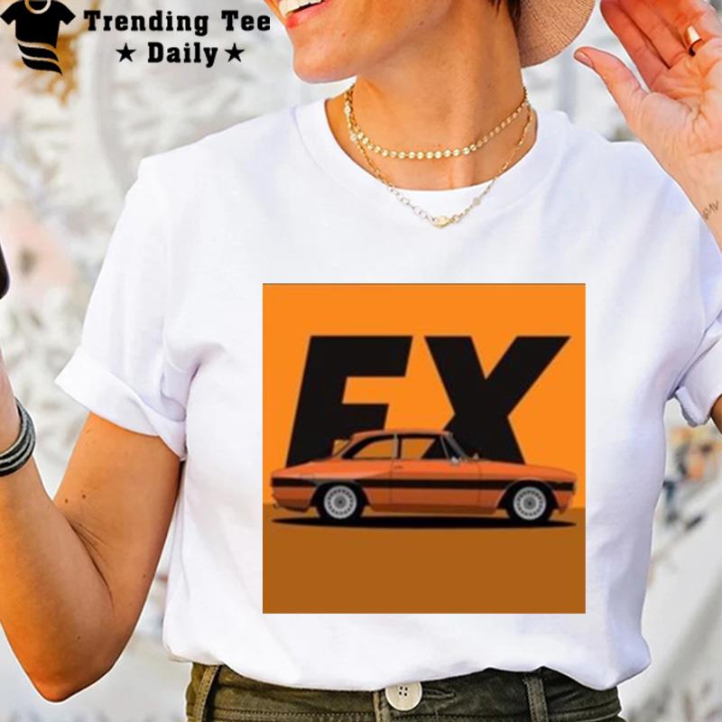 Fast X Orange Graphic T-Shirt