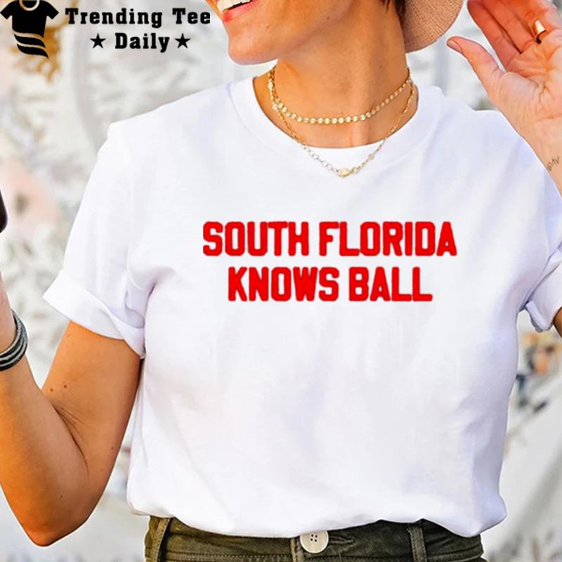 Fau Owls South Florida Knows Ball T-Shirt