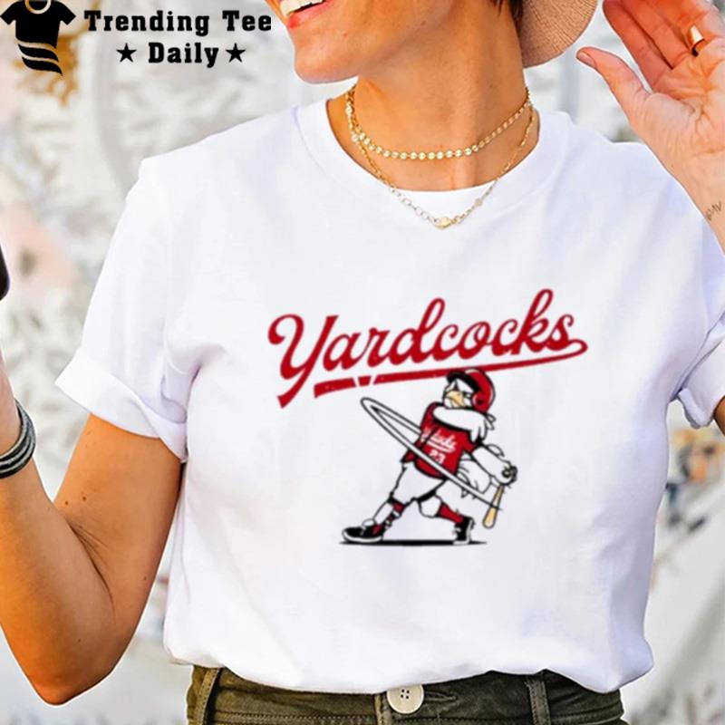 Fauxback South Carolina Gamecocks Yardcocks Baseball T-Shirt