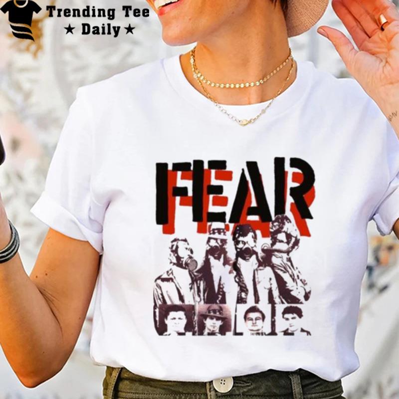 Fear Punk Rock Music Band Group T-Shirt