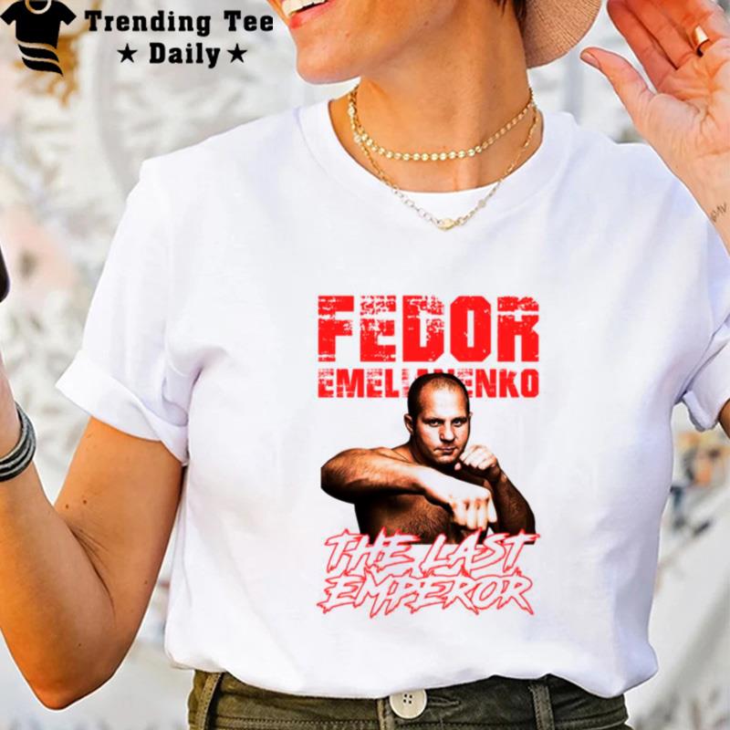 Fedor Emelianenko The Last Emperor Red T-Shirt