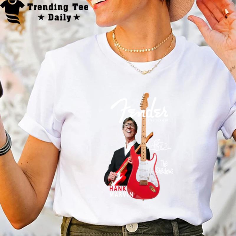 Fender The Shadows Hank Marvin T-Shirt