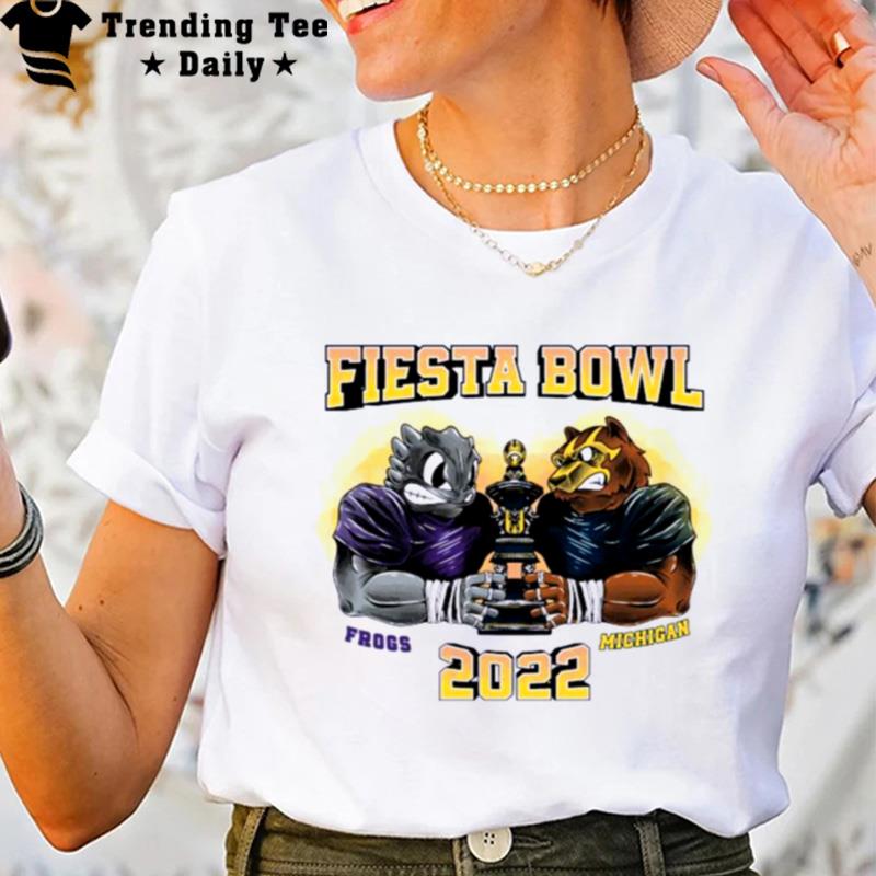 Fiesta Bowl 2022 Frogs Vs Michigan T-Shirt