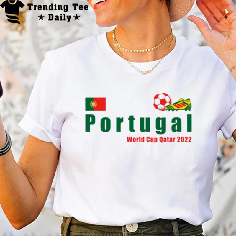 Fifa World Cup 2022 Portugal Amazing Design T-Shirt