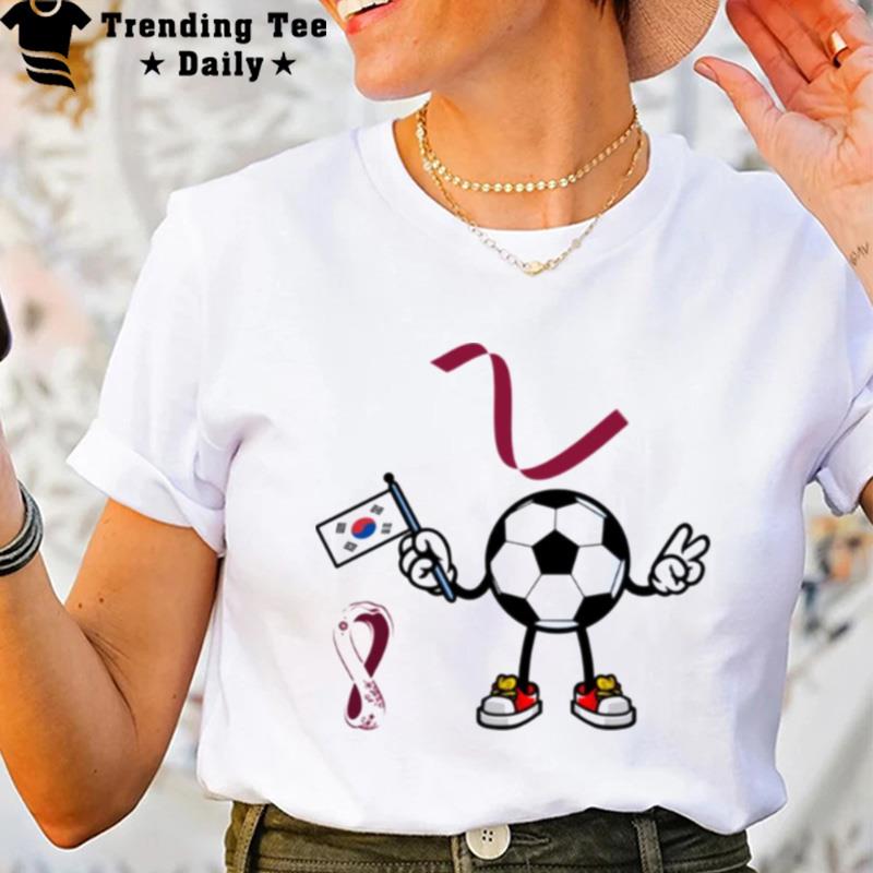 Fifa World Cup 2022 Qatar South Korea Graphic T-Shirt