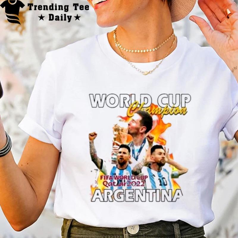 Fifa World Cup Champion 2022 Argentina T-Shirt