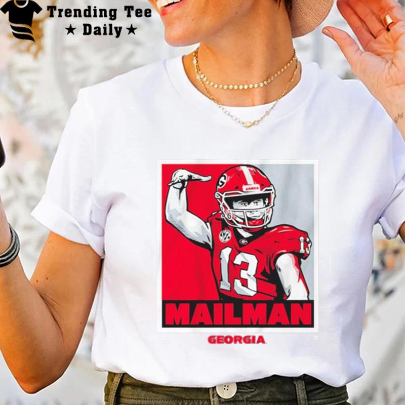 Georgia Football Stetson Benn'tt Iv MaI'man Poster T-Shirt