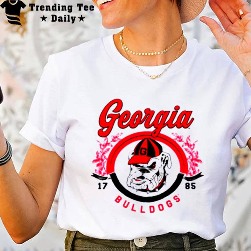 Georgia Vintage Mascot Football Sweat T-Shirt