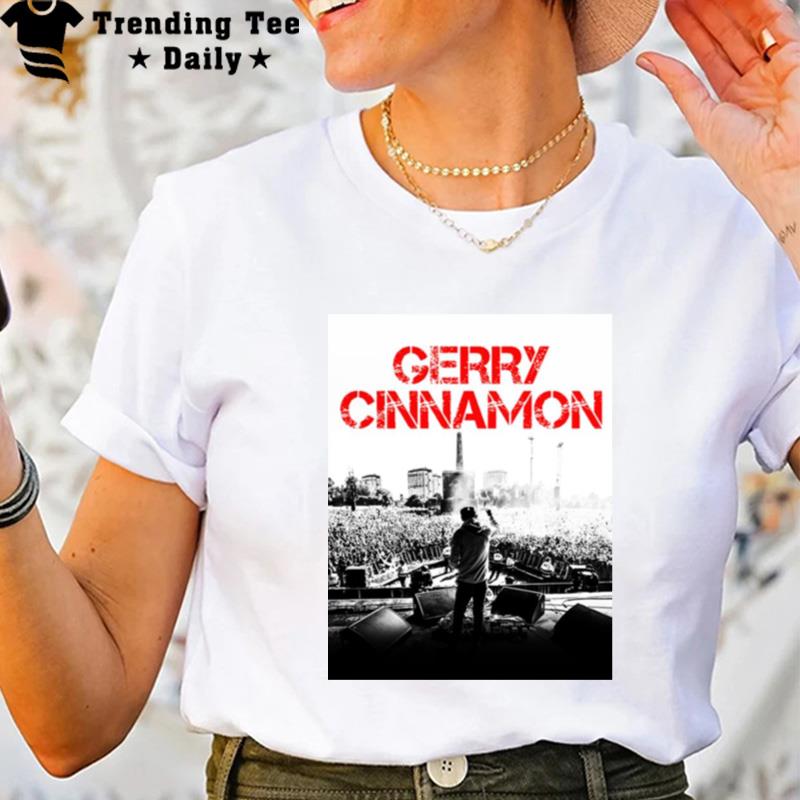 Gerry Cinnamon Indie Rok Live Performance Tour T-Shirt