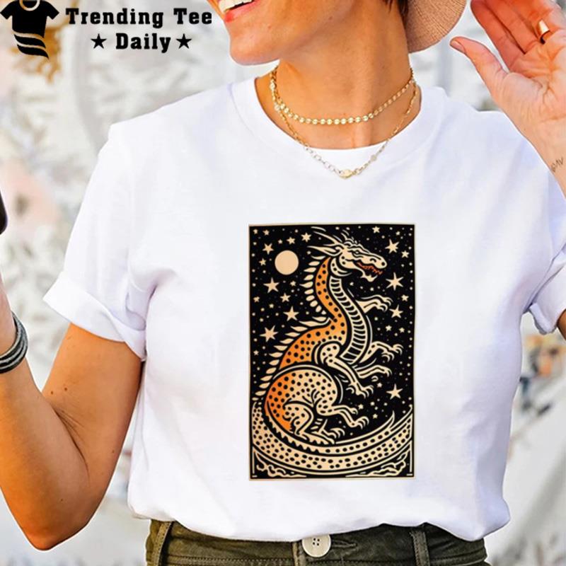 Get Lost Dragon In Space Ar T-Shirt