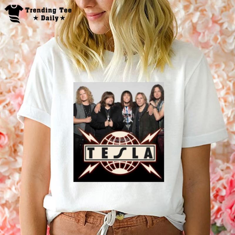 Gettin Better Tesla Band T-Shirt