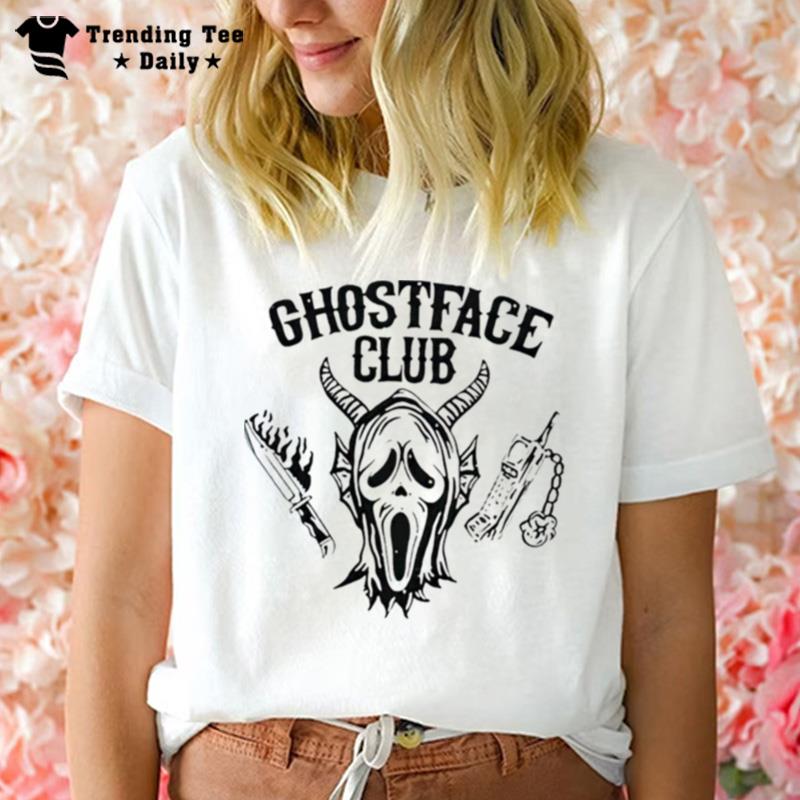 Ghost Face Club Stranger Things T-Shirt