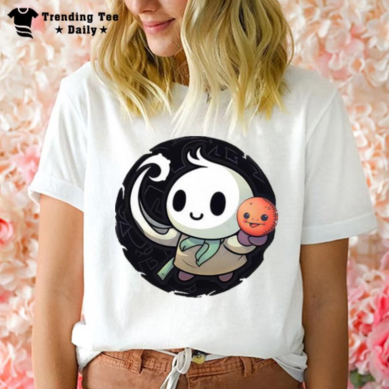 Ghost Forkball Cartoon Ar T-Shirt