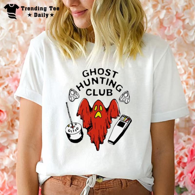 Ghost Hunting Club Baseball T-Shirt