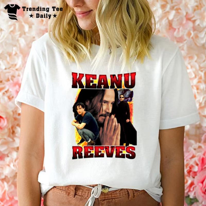 Gift For Keanu Reeves Fans John Wick Halloween Christmas T-Shirt