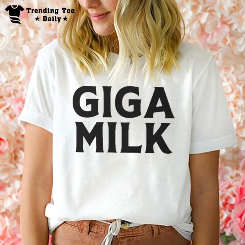 Giga Milk Manga Otaku Anime Girl T-Shirt