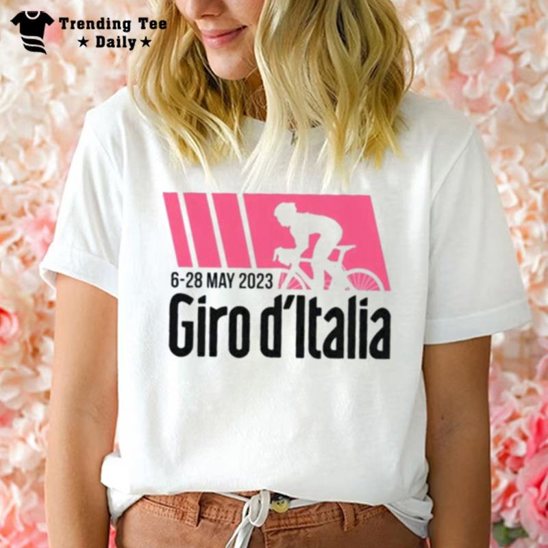 Giro D Italia Cycling 2023 Tour T-Shirt