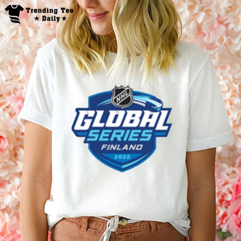 Global Series Finland 2022 Primary Logo Graphic Nhl T-Shirt