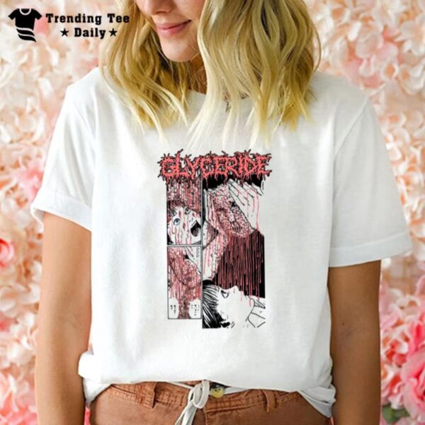 Glyceride Horror Manga Junji Ito T-Shirt