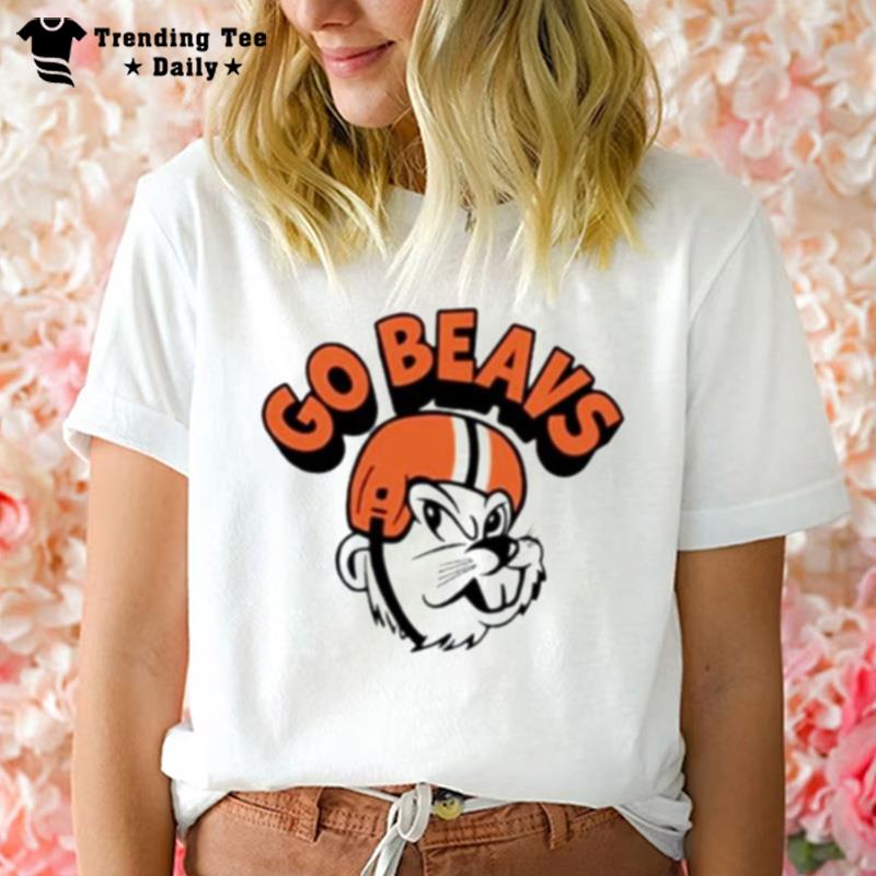 Go Beavs Oregon State Beavers Football T-Shirt