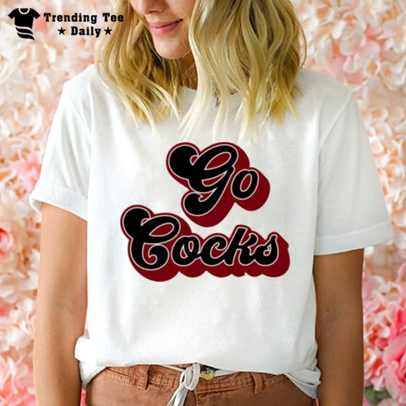 Go Cocks South Carolina Gamecocks Football T-Shirt