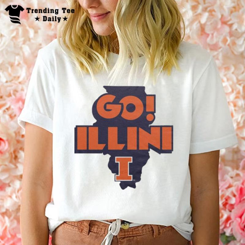 Go Illini Illinois Basketball T-Shirt