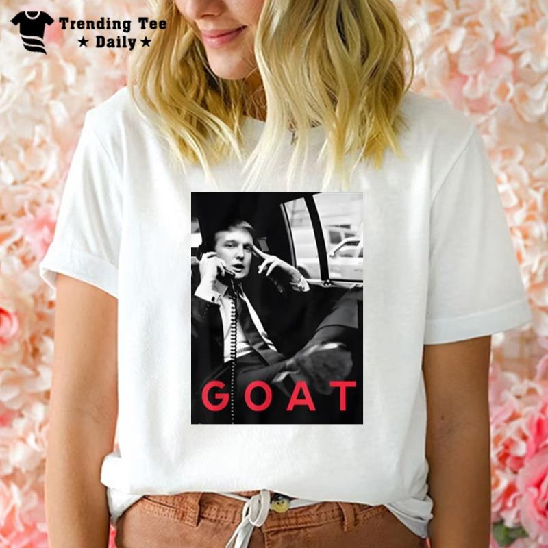 Goat Vote Trump 2024 Support Republican Pro America T-Shirt