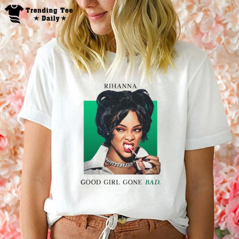 Good Girl Gone Bad Rihanna Album Cover T-Shirt