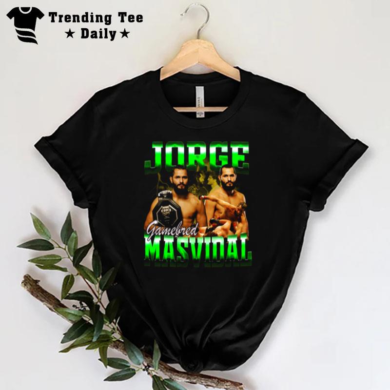 Green Design Jorge Masvidal Bootleg T-Shirt