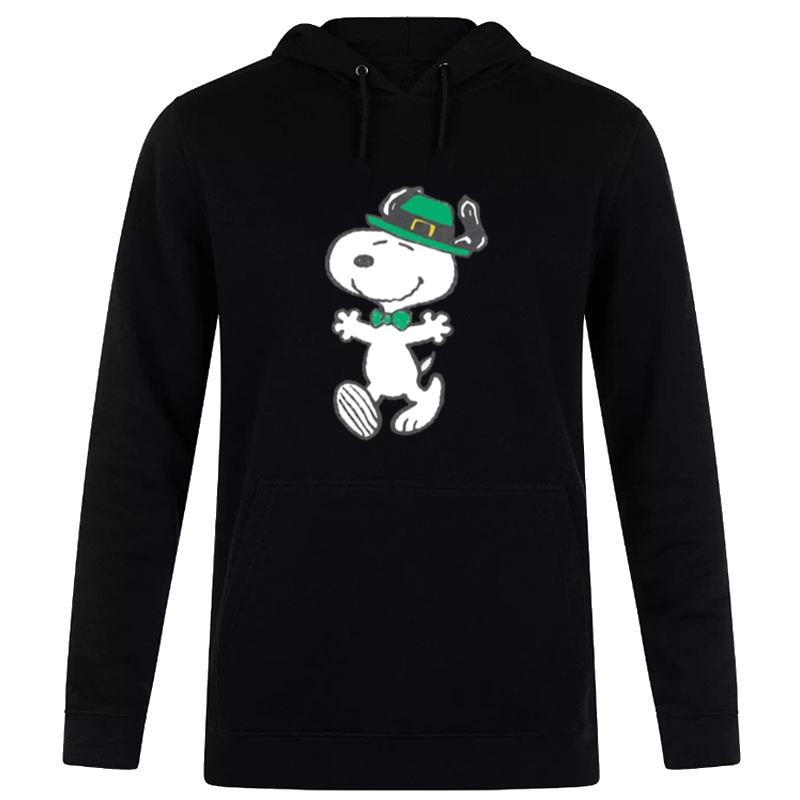 Green Hat Saint Patrick's Day Snoopy Dog Hoodie