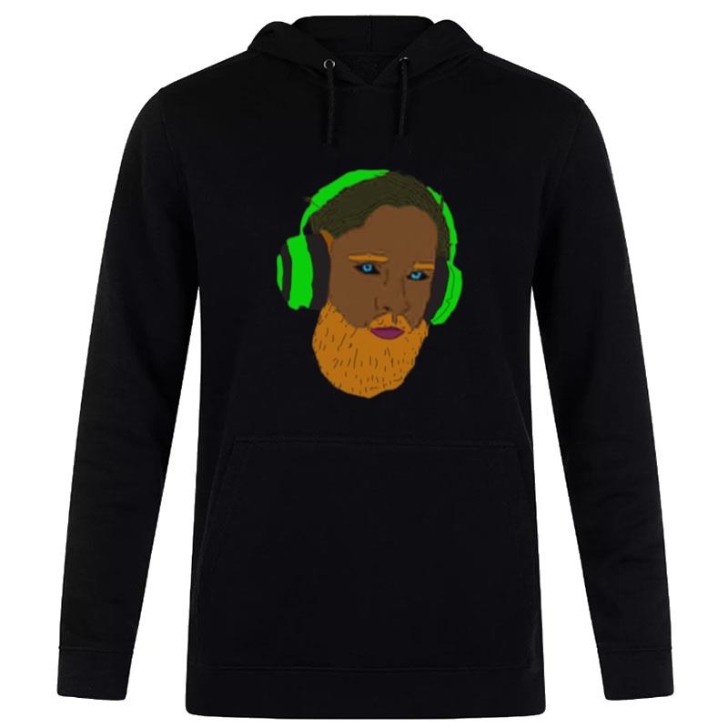 Green Headphone Pew Die Pie Youtuber Hoodie