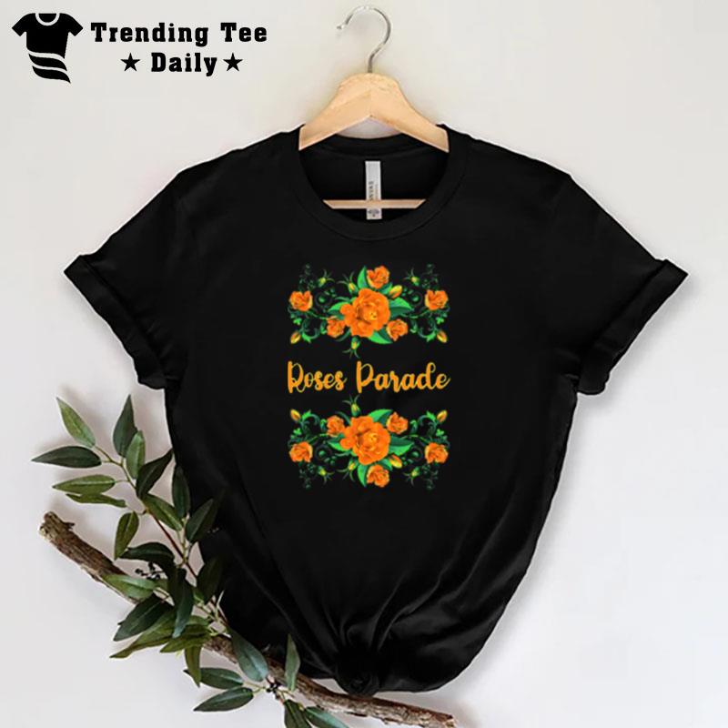 Green Orange Rose Parade T-Shirt