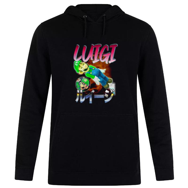 Green Plumber Luigi Smash Bros Vintage Hoodie