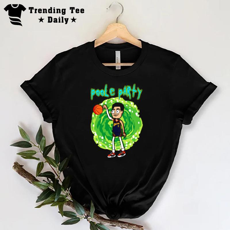 Green Slime Poole Party Jump Rick And Morty T-Shirt