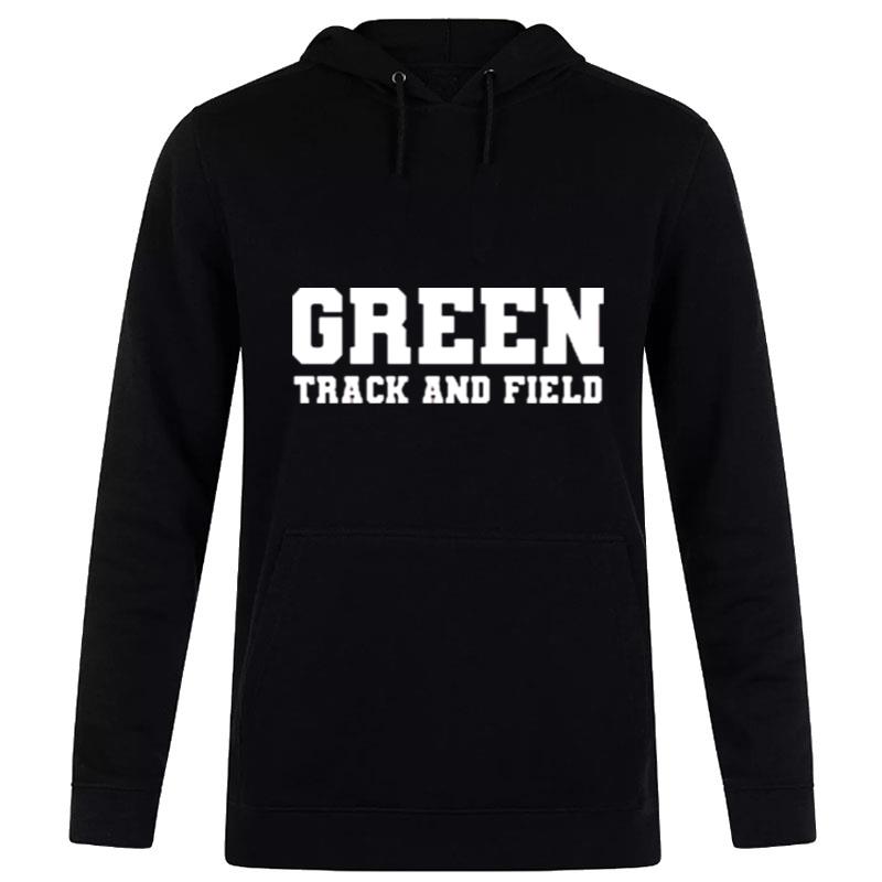 Green'track And Field Hoodie