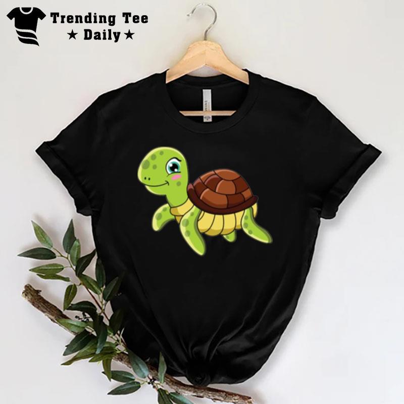 Green'tropical Turtle T-Shirt