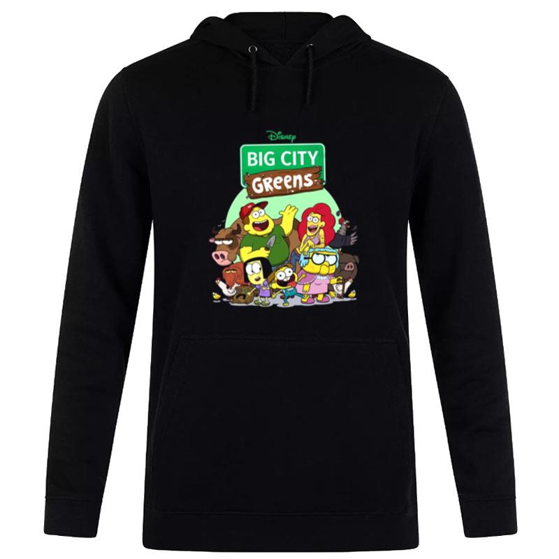 Greens Family Group Funny Big City Greens Hoodie