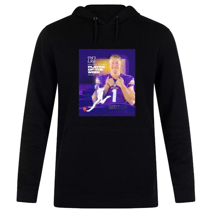 Greg Joseph Minnesota Vikings Special Teams Player Of The Week Hoodie