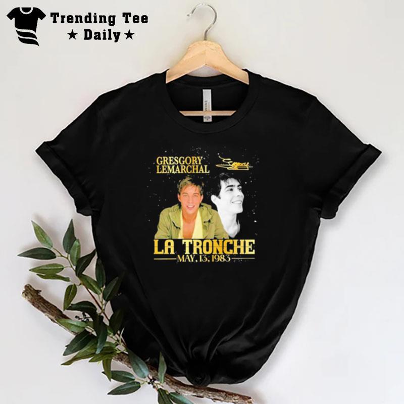 Gregory Lemarchal La Tronche May 13 1983 Sign'ture T-Shirt