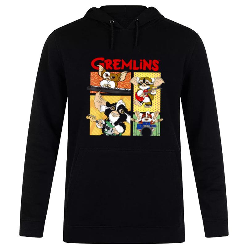 Gremlins Band Comic Panels Halloween Hoodie