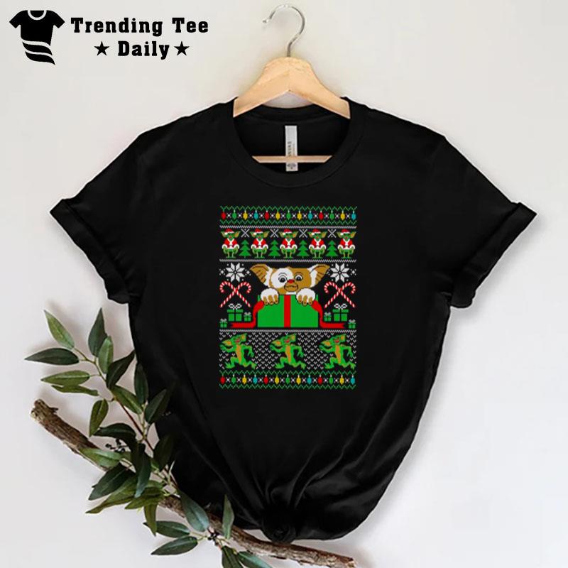 GremlinsgI'mo Christmas Pattern Mogwai Gremlins T-Shirt