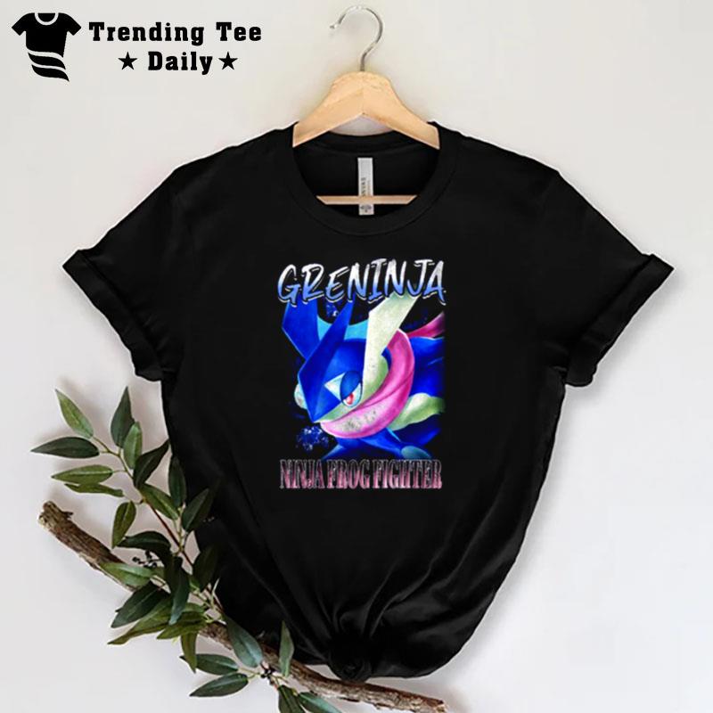 Greninja Ninja Frog Fighter Smash Bros Vintage T-Shirt