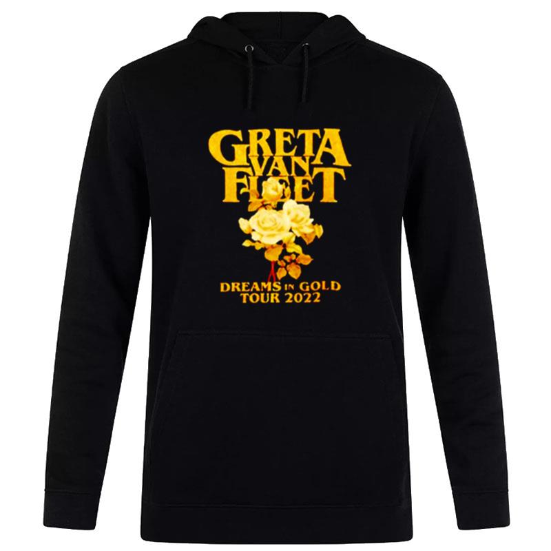 Greta Van Fleet Dreams In Gold Tour 2022 Hoodie